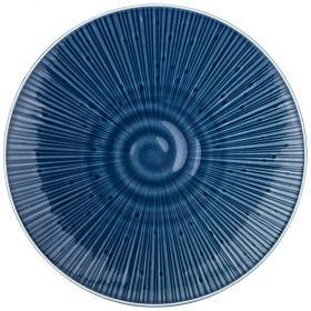 Тарелка обеденная "mirage" 26,5 см синий (мал.уп.2 шт/кор=16шт.)-410-128(Товар продается кратно 2шт)