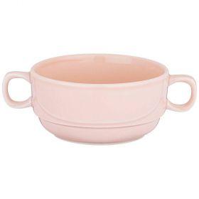 Чашка бульонная lefard tint 380мл (розовый) (кор=6шт)-48-874