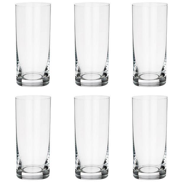 Набор стаканов для воды из 6 штук "трио" 300 мл-674-897