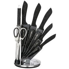 Набор ножей agness с ножницами и мусатом на пластиковой подставке, 8 предметов-911-622