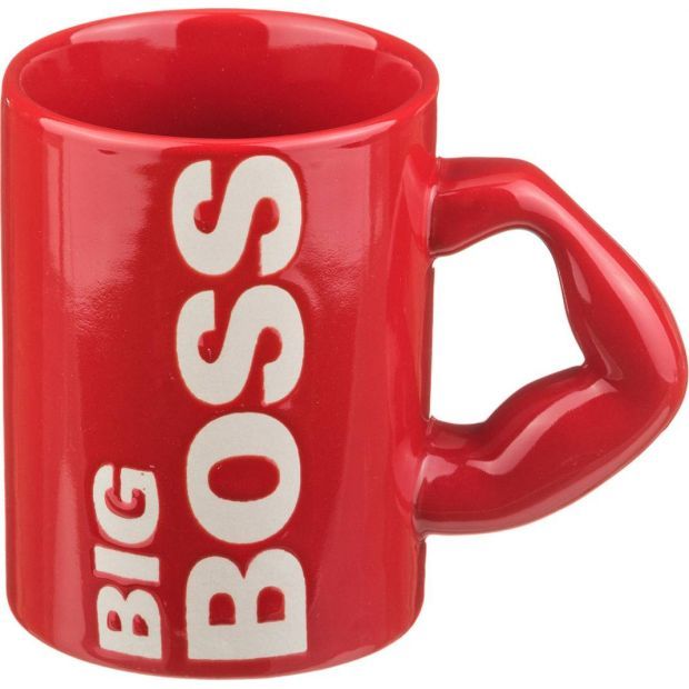 Кружка "big boss" 500 мл.высота=12 см.(кор=36шт.)-563-011