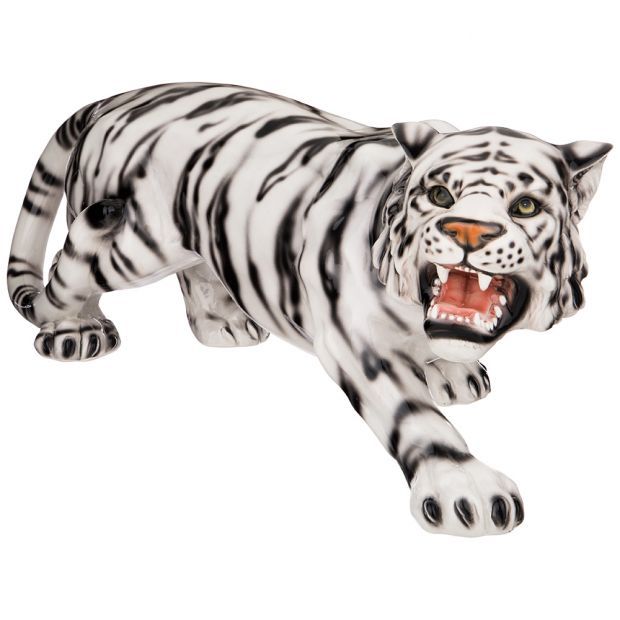 Декоративное изделие "бенгальский тигр" 65*24 см высота 27 см-293-108