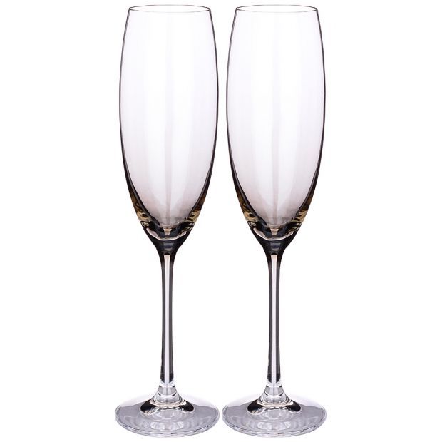 Набор бокалов для шампанского из 2шт "grandioso smoky" 230ml-674-830
