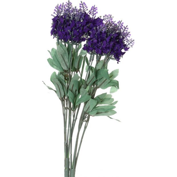 Цветок искусственный "лаванда" длина=32 см (кор=125шт.)-23-220