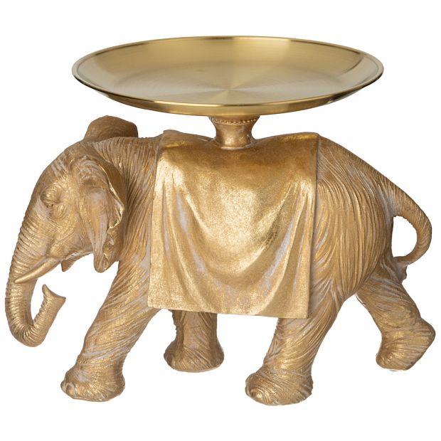 Подставка декоративная для мелочей "слон" 28,5*13,5*20,5 см-146-1791
