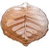 Блюдо "luster leaf" amber 37см-339-111