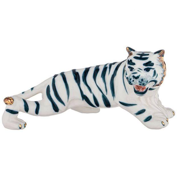 Статуэтка "тигр" длина=15 см (кор=36шт.)-101-1165