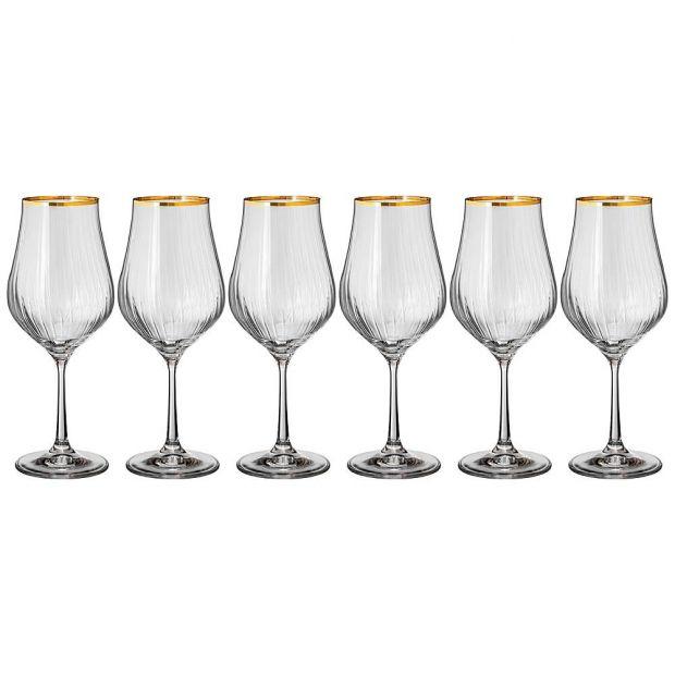 Набор бокалов для вина из 6 штук "golden celebration" 450мл-674-804