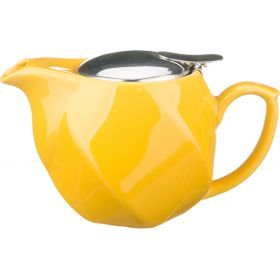 Заварочный чайник 500 мл. желтый (кор=24шт.)-470-181