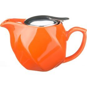 Заварочный чайник 500 мл. оранжевый (кор=24шт.)-470-183