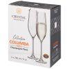 Набор бокалов для шампанского "columba optic" из 6шт 260мл-669-405