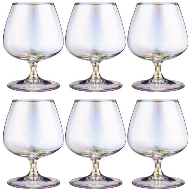 Набор бокалов для бренди из 6 шт "лиловая дымка" 410 мл-194-734