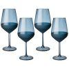 Набор бокалов из 4 штук "mat & shiny" blue 490мл-312-136