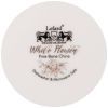 Набор из 2 тарелок обеденных lefard "white flower" 25,5 см голубой (кор=24шт.)-415-2131