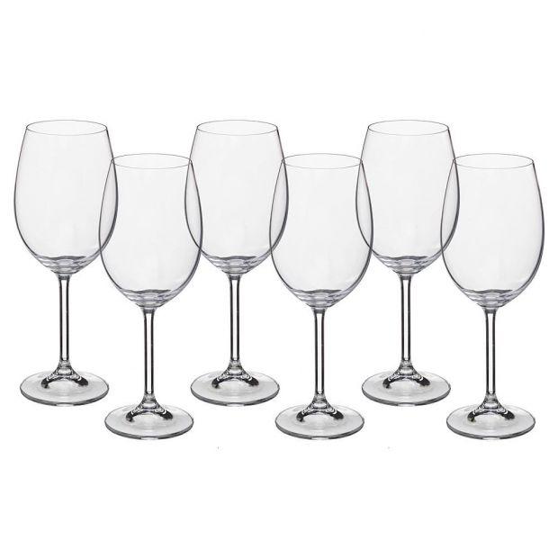 Набор бокалов для вина из 6 шт. "gastro/colibri" 450 мл высота=22 см (кор=8набор.)-669-063