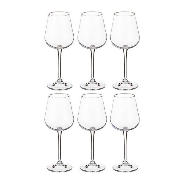 Набор бокалов для вина из 6 шт. "amundsen/ardea" 330 мл высота=22 см (кор=1набор.)-669-177