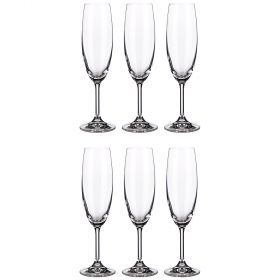 Набор бокалов для шампанского из 6 штук 