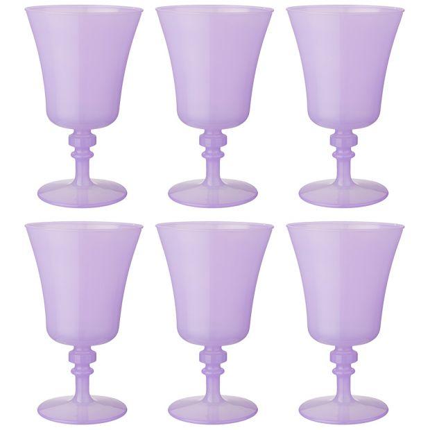 Набор бокалов из 6 штук "iconic" purple-312-131