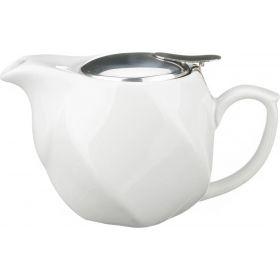 Заварочный чайник 500 мл. белый (кор=24шт.)-470-182