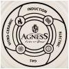 Чайник эмалированный agness,  1,0л подходит для индукцион.плит-950-533