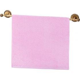 Полотенце махровое 90*50 см розовое,100% хб-703-13126