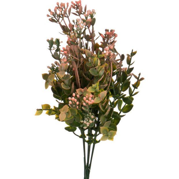Цветок искусственный "седум" высота=40 см (кор=1200шт.)-25-414