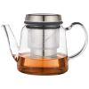 Заварочный чайник со стекл. фильтром  800 мл, жаропрочное стекло (кор=18шт.)-884-045