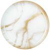 Тарелка десертная "white marble" диаметр 21 см, высота 2 cм-332-029