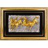 Панно "лошади" золото 85*120 см. (кор=1шт.)-50-375