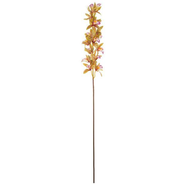 Цветок искусственный "орхидея дендробиум" высота=102 см без упаковки (мал=12шт./кор=120шт.)-278-134