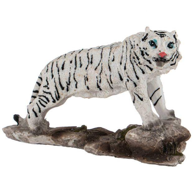 Фигурка "белый тигр" 11,5*4 см. высота=7 см (кор=96шт.)-252-898
