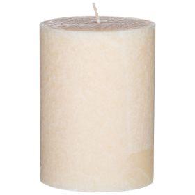 Свеча bronco столбик стеариновая ароматизированная песочная 6*8 см-315-266
