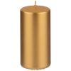 Набор свечей из 4 шт. 10*5 см. золотой металлик (кор=6 наб.)-348-445