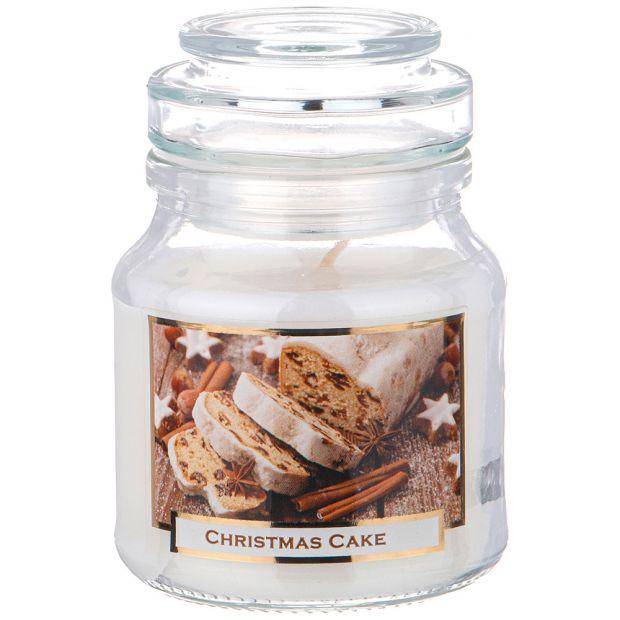 Свеча bartek ароматизированная в баночке "рождественский пирог" 130 гр 7*10 см-350-228