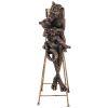 Фигурка "тигрица" 12*8*27,5 см. серия "bronze classic" (кор=16шт.)-146-1703