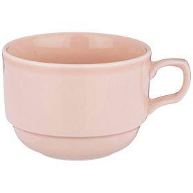 Чашка чайная lefard tint 250мл(розовый) (кор=6шт)-48-882