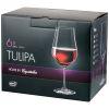 Набор бокалов для вина 450мл из 6 штук "tulipa" высота=23 см. (кор=8набор.)-674-763