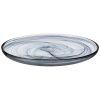 Тарелка обеденная "alabaster black" диаметр 28 см, высота 2 cм-332-050