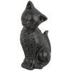 Статуэтка "кошка черно-белая  коллекция" 8,5*14*20 см (кор=12шт.)-699-257