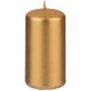 Набор свечей из 4 шт. 8*4 см. золотой металлик (кор=6 наб.)-348-447