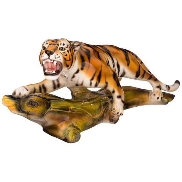 Декоративное изделие "тигр на коряге" 69*19*30 см-293-109