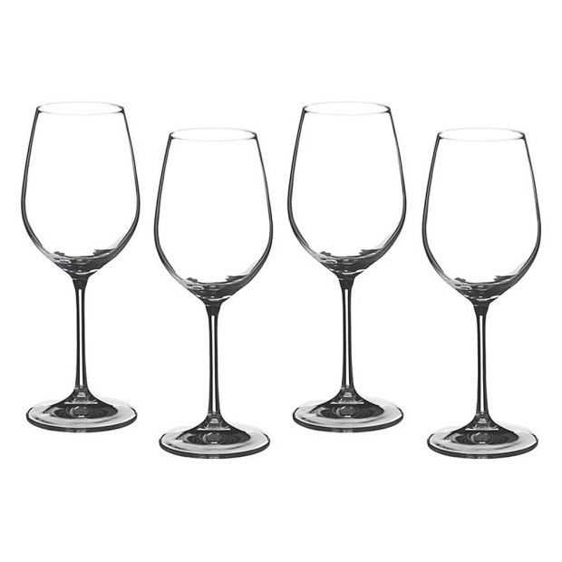Набор бокалов для вина из 4 шт. "бар" 550 мл высота=24 см (кор=12набор.)-674-274