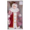 Кукла мягконабивная "дед мороз царский красный" высота=50 см в упаковке-140-315