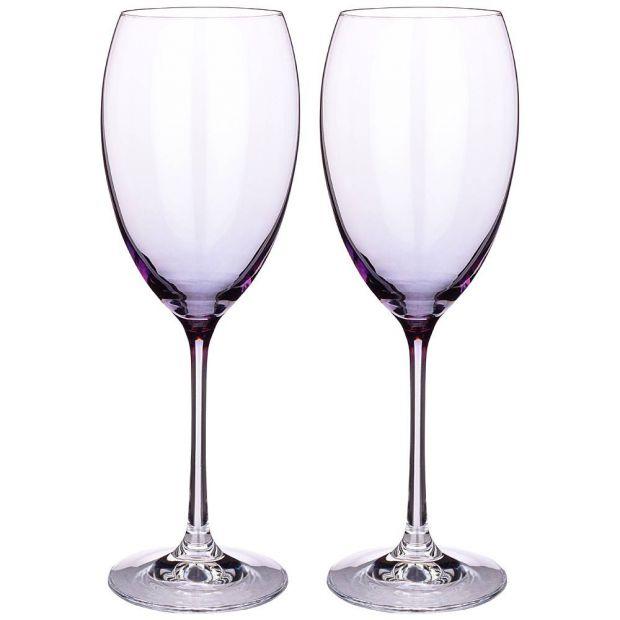 Набор бокалов для вина из 2шт "grandioso amethyst" 450ml-674-834