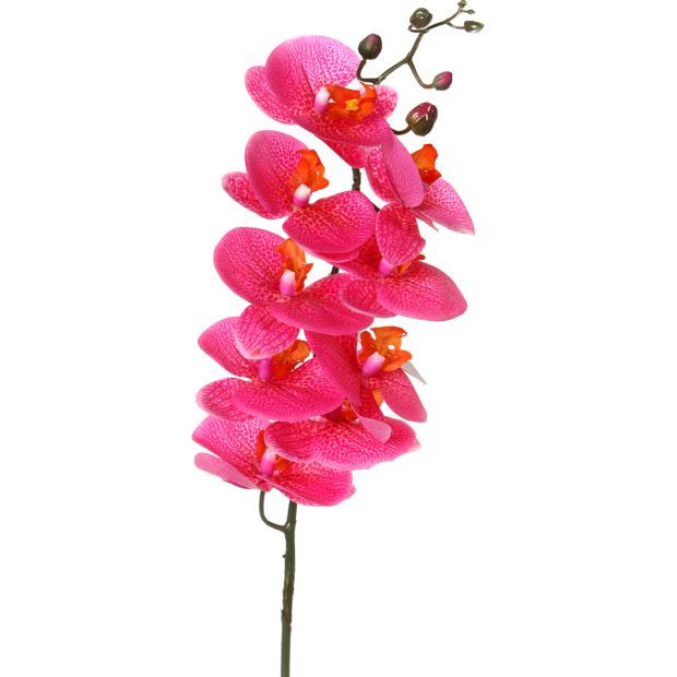 Цветок искусственный "орхидея" длина=90 см (мал-12шт./кор=120шт.)-23-280