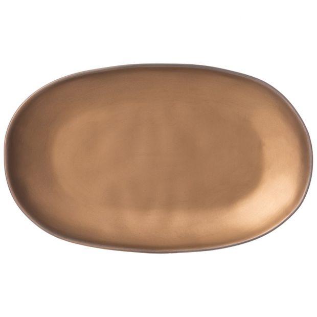 Блюдо bronco "bronze" 29*17*3 см (мал.уп.=2шт./кор=24шт.)-474-194