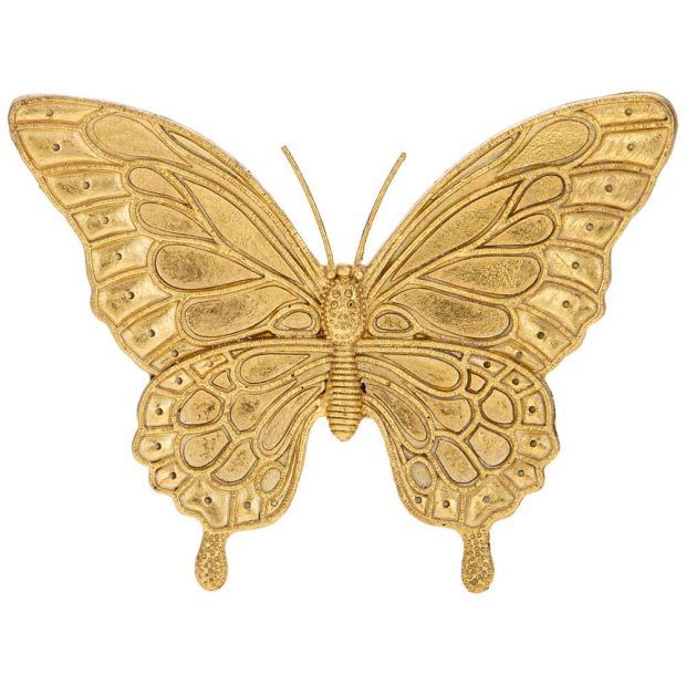 Панно декоративное "бабочка" 20,3*2,8*15,7 см-504-235