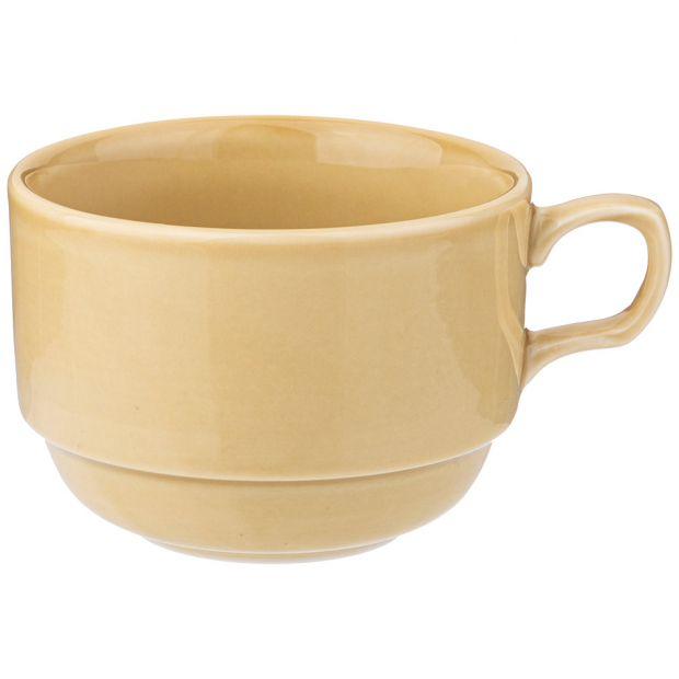 Чашка чайная lefard tint 250мл (желтый)-48-965