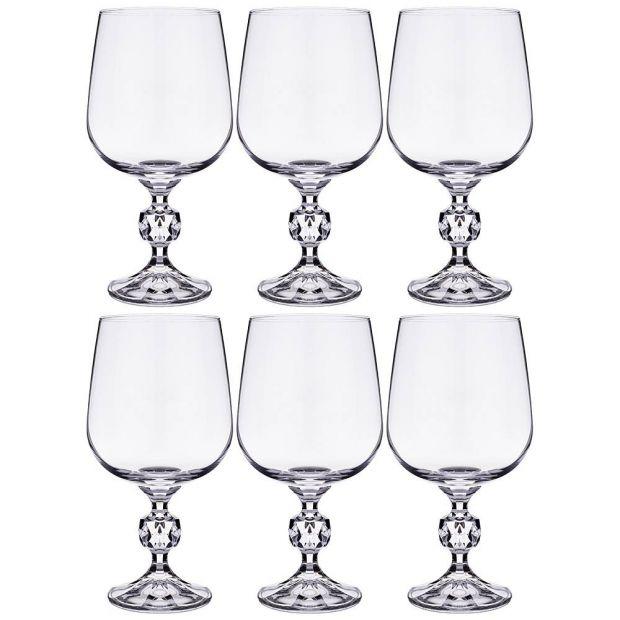 Набор бокалов для вина из 6 шт. "claudie/sterna" 340 мл высота=16,5 см (кор=8набор.)-669-280