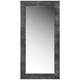 Зеркало в раме черный с серебром (60*120 45*105)-541-778